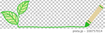 蠟筆和線葉 108757014