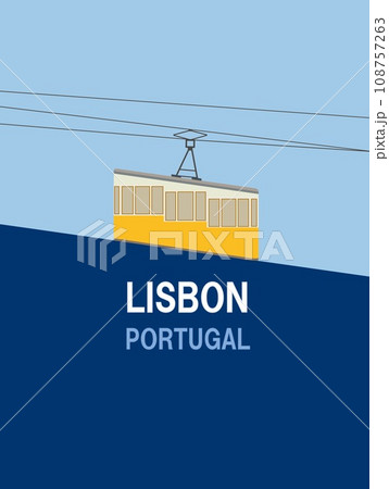 リスボン lisbon lisboa トラム tram ポルトガル portugal リスボン lisbon lisboa トラム tram ポルトガル portugal 108757263
