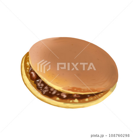 粒あんが美味しいどら焼き一個 粒あんが美味しいどら焼き一個 108760298