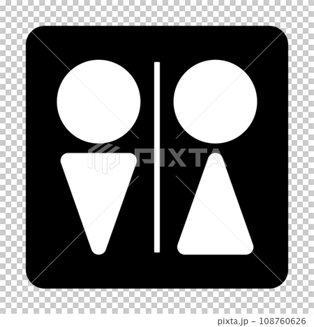 トイレのアイコン 108760626