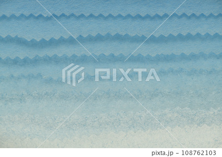 和紙による渚（なぎさ）イメージの背景素材 108762103