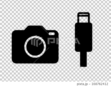 相機 USB Type-c 圖標 108762412