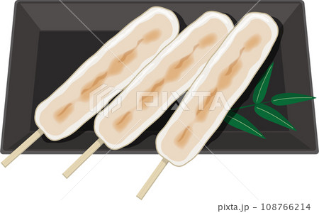 きりたんぽ　角皿 108766214