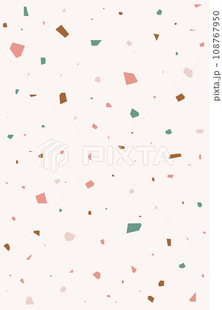 背景パターン_テラゾ柄 背景パターン_テラゾ柄 108767950