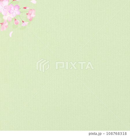 やさしい春の背景素材 108768318