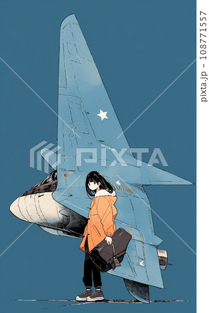 抽象的な女性 戦争と平和 水彩画風イラスト 抽象的な女性 戦争と平和 水彩画風イラスト 108771557