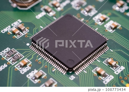 コンピューターの基盤パソコン自作CPU コンピューターの基盤パソコン自作CPU 108773434