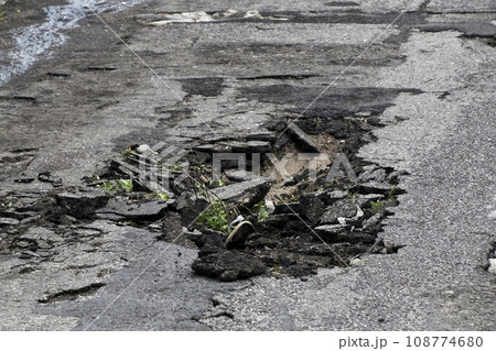 City destruction after Hurricane Norma October 2023 La Paz Baja California Sur City destruction after Hurricane Norma October 2023 La Paz Baja California Sur 108774680