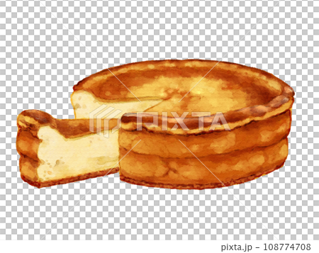 チーズケーキのイラスト 108774708