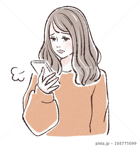 スマホ,スマホを持つ女性,スマートフォン,スマートフォンを持つ女性,スマホ依存,メール,既読 スマホ,スマホを持つ女性,スマートフォン,スマートフォンを持つ女性,スマホ依存,メール,既読 108775099