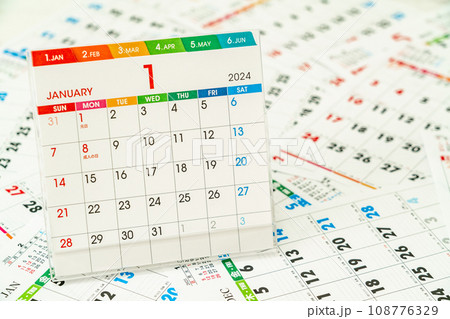カレンダー素材　計画イメージ 108776329