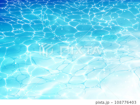 奥行きのある綺麗な水の背景① 奥行きのある綺麗な水の背景① 108776403