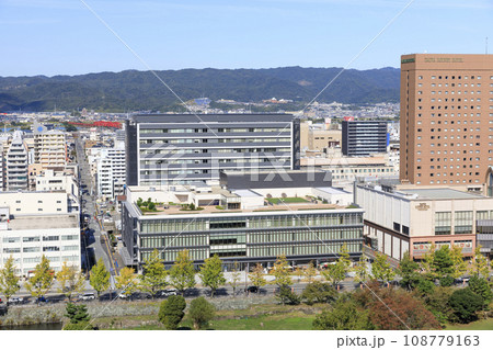 和歌山県和歌山市　和歌山城からの眺め　和歌山城ホール 108779163