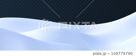 3d snow background. 108779790