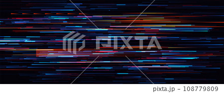 Glitch vector background. 108779809