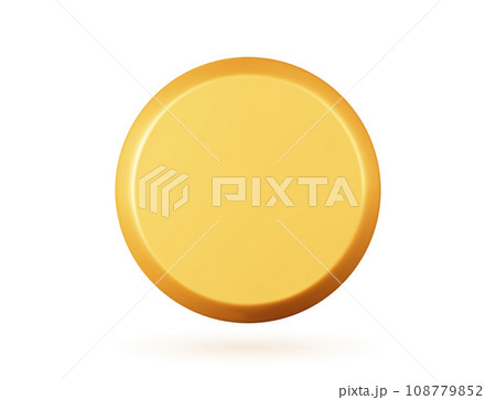 3d gold frame icon. 3d gold frame icon. 108779852