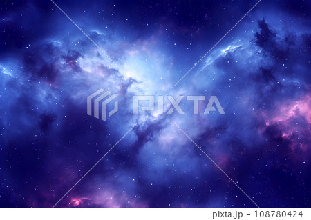 宇宙の息吹 - 神秘的なネビュラのビジュアルアート-Generative AI 108780424