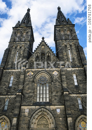 Basilica of Saint Peter and Saint Paul, Vysehrad, Prague, Czech republic Basilica of Saint Peter and Saint Paul, Vysehrad, Prague, Czech republic 108781708