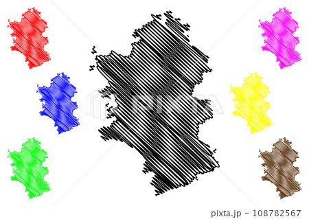 Amreli district (Gujarat State, Republic of...のイラスト素材 [108782567] - PIXTA