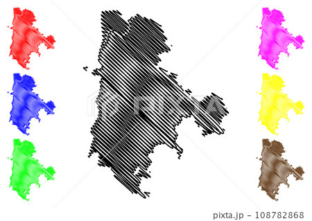 Dantewada district (Chhattisgarh State, Bastar...のイラスト素材 [108782868 ...