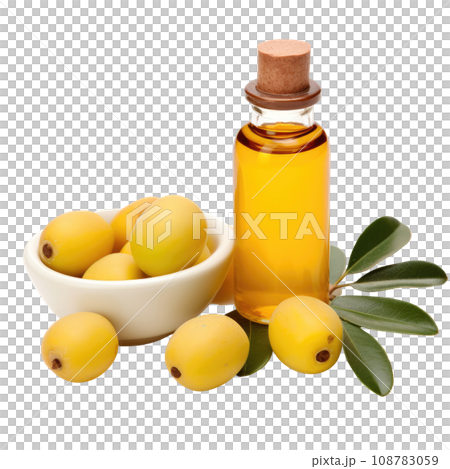 Premium Olive Oil and Fresh Harvest Olives 108783059