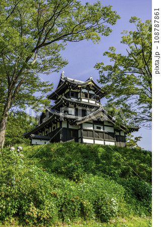 上越高田 高田城 三重櫓 新潟県上越市 上越高田 高田城 三重櫓 新潟県上越市 108787861