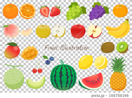 果物のイラストセット 108788166