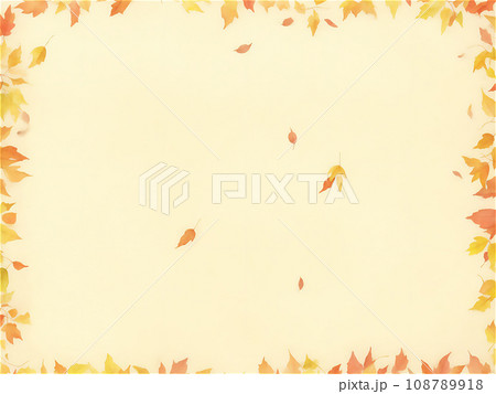 秋の葉の背景素材 AI画像 秋の葉の背景素材 AI画像 108789918
