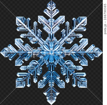 雪の結晶 108790385
