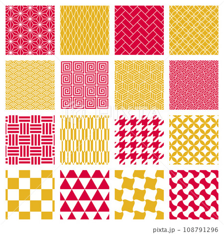 正月の和柄スウォッチ(16種類) 正月の和柄スウォッチ(16種類) 108791296