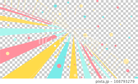 パステルカラーのネットワーク空間 108793279