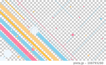 彩色柔和的對角線速度線 108793280