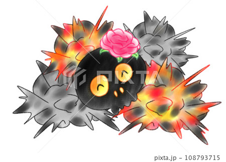 恐怖!爆風からガイコツ 恐怖!爆風からガイコツ 108793715