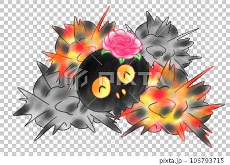 恐怖!爆風からガイコツ 恐怖!爆風からガイコツ 108793715