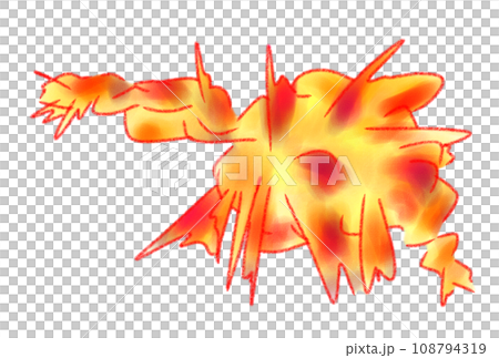 爆風の痕跡 108794319