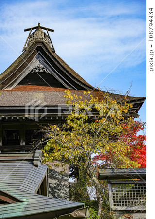 秋の高野山「金剛峯寺」六時の鐘 秋の高野山「金剛峯寺」六時の鐘 108794934