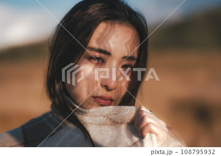 女性 放浪 旅人 一人旅 女性 放浪 旅人 一人旅 108795932