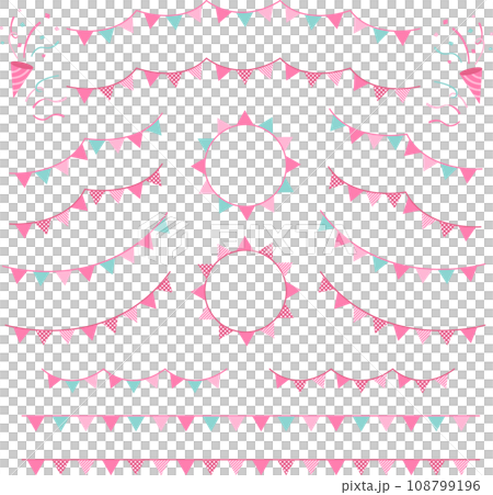 Cracker and garland set 108799196