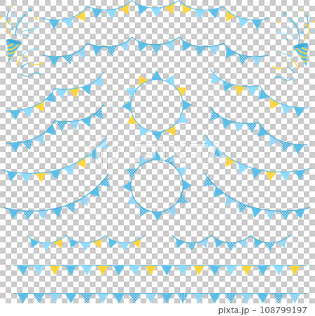 Cracker and garland set Cracker and garland set 108799197