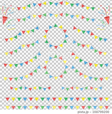 Cracker and garland set 108799200