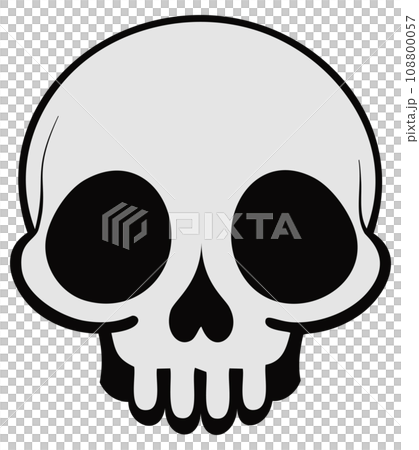 Illustration of skull 108800057