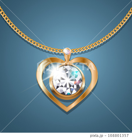 Heart chain vector9 Heart chain vector9 108801357