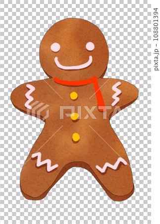 Christmas ginger cookie 108801394