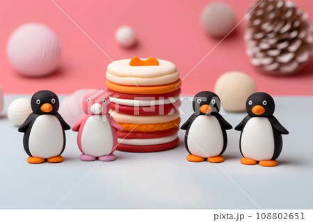 ペンギンのケーキ 108802651
