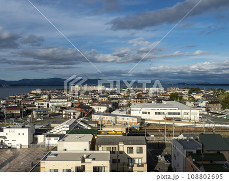 静岡県湖西市鷲津の街並み 108802695