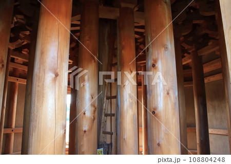 鞠智城跡～鼓楼の内部 108804248