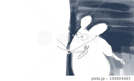 ネズミの格好をしたネズミ ネズミの格好をしたネズミ 108804885