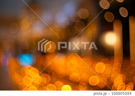 Blurred holiday background with bokeh. Blurred holiday background with bokeh. 108805084