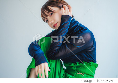 ビューティーイメージ 20代女性 ショートヘアー ビューティーイメージ 20代女性 ショートヘアー 108805241