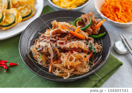 韓国家庭料理　チャプチェ 108805581